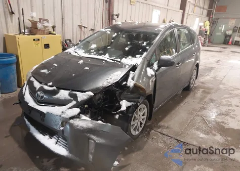 2012 Toyota Prius V Three from USA, damaged, VIN JTDZN3EU9C3131534